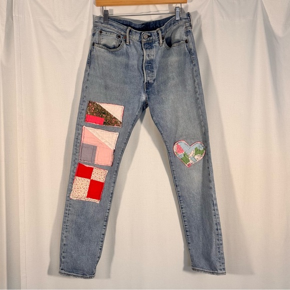 Levi's Denim - Vintage Levi’s 501 Quilt Patchwork Jeans